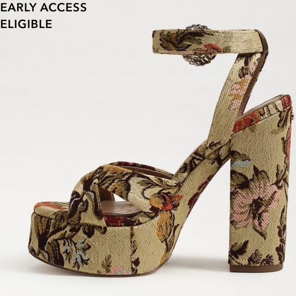 Sam Edelman, Savannah Glow Platform Dress Sandal - Picture 1 of 3